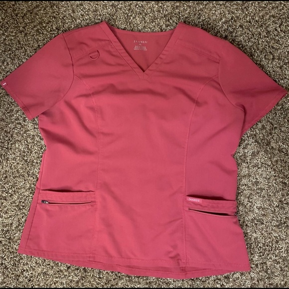 Jaanuu Scrubs, Warm Berry - Picture 4 of 6